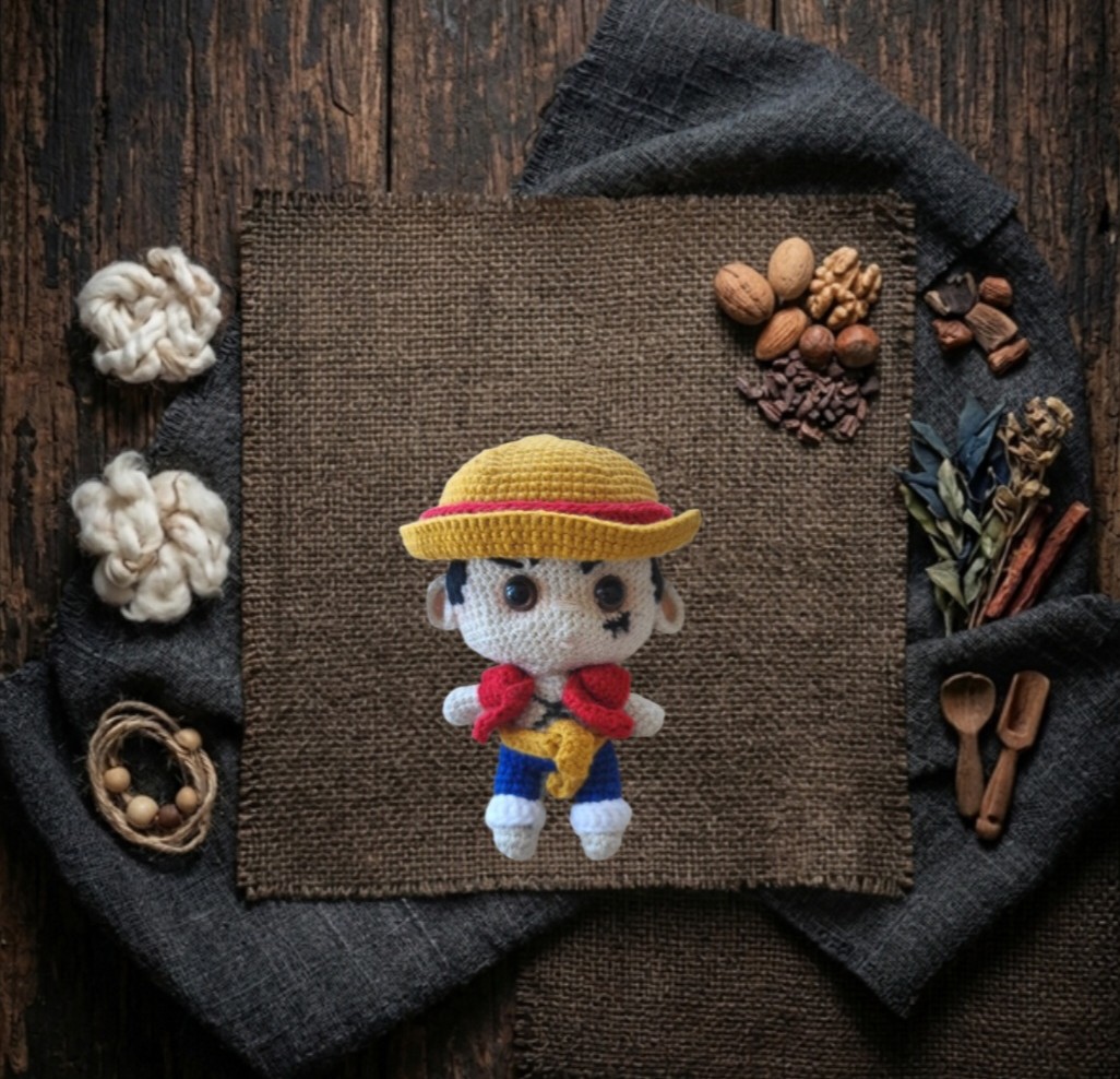Luffy amigurumi